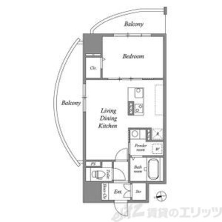 LaSante梅田北の物件間取画像